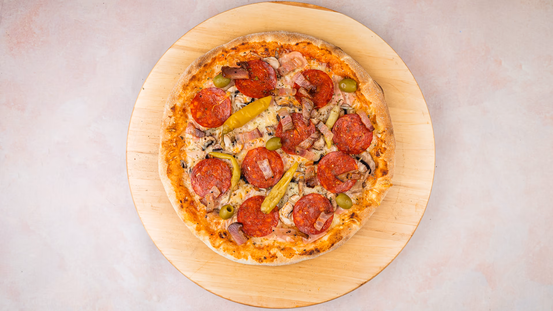 Homer pizza 42cm
